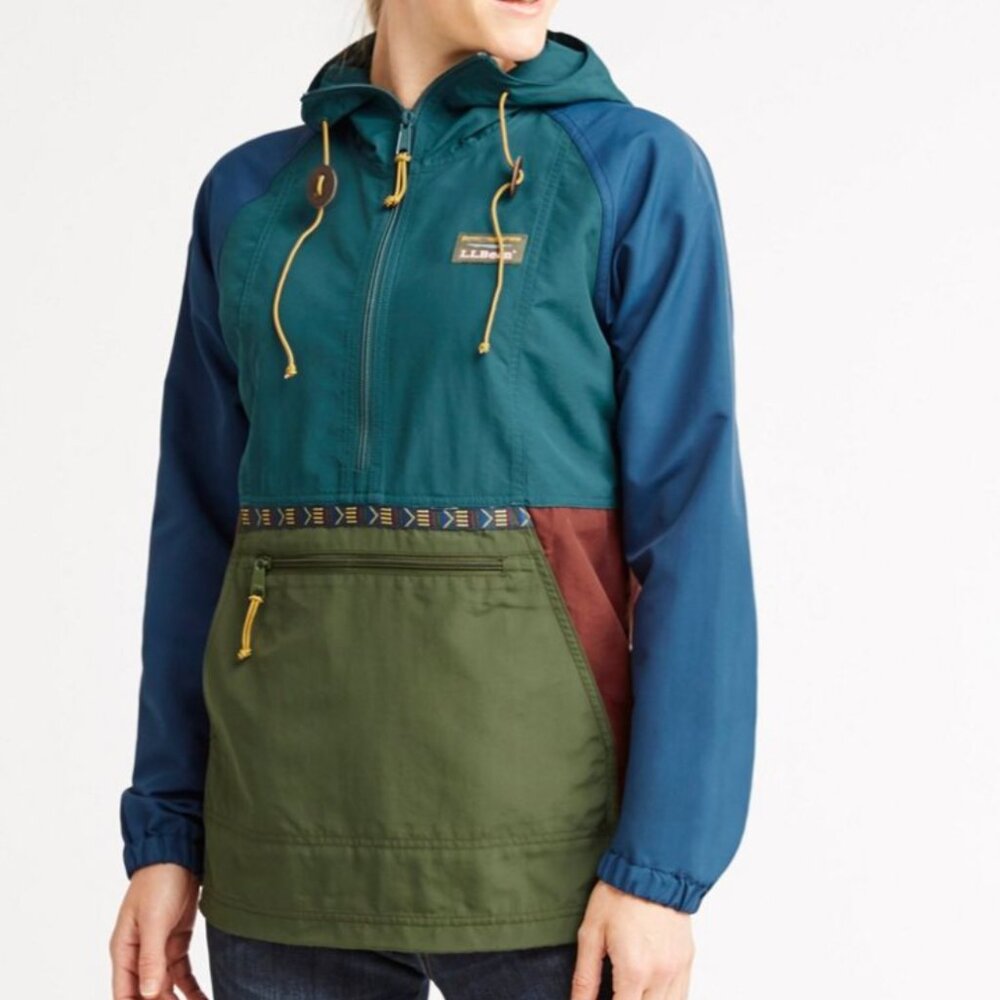 L.L. Bean Women's Mountain Classic Anorak, Multi-Color